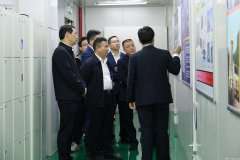 宜春市电子信息产业链招商小分队莅临石家庄睿然注塑加工有限公司参观调研
